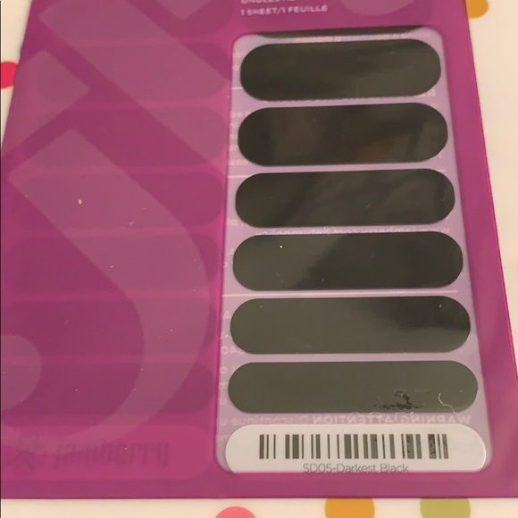 Jamberry Other - Jamberry wrap- Darkest Black Jamberry Other - Jamberry wrap- Darkest Black